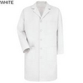 White Red Kap Men's 5-button Front Lab Coat (32-60/40L-54L)